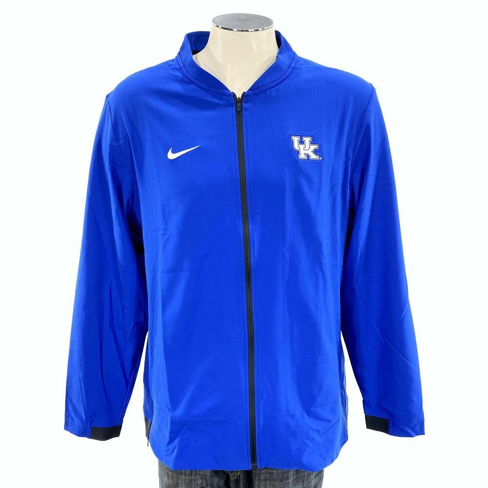NEW Kentucky‎ Wildcats Nike Full Zip Jacket L Blue College March Madness Mens